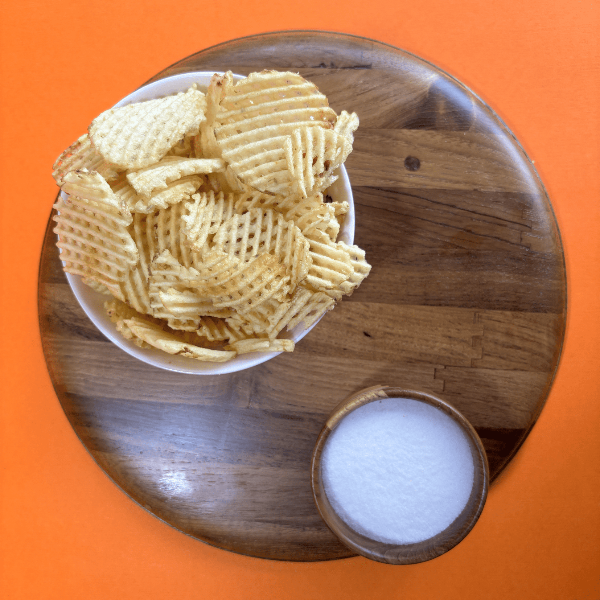 Salted Potato Criss Cross Chips