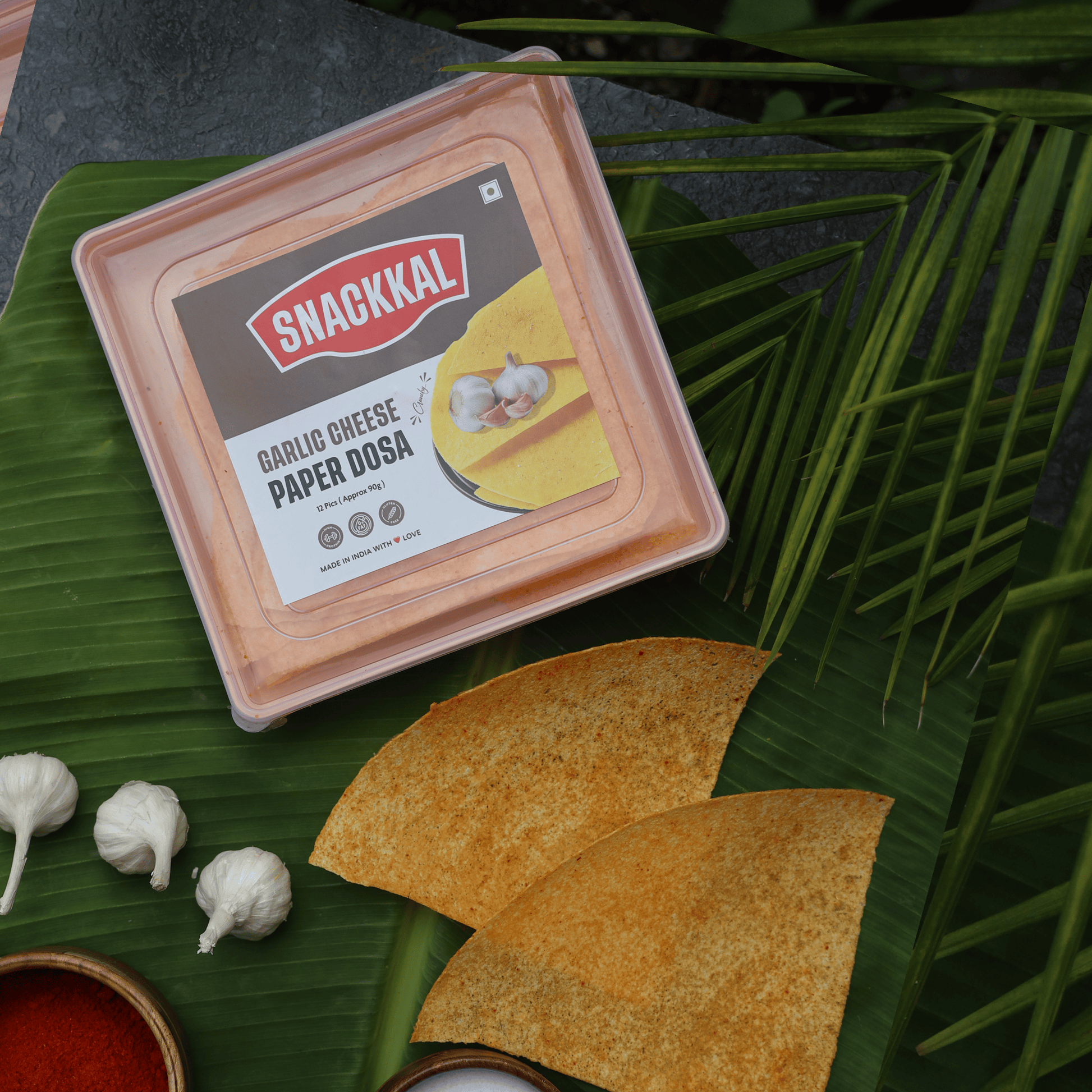 Garlic Paper Dosa