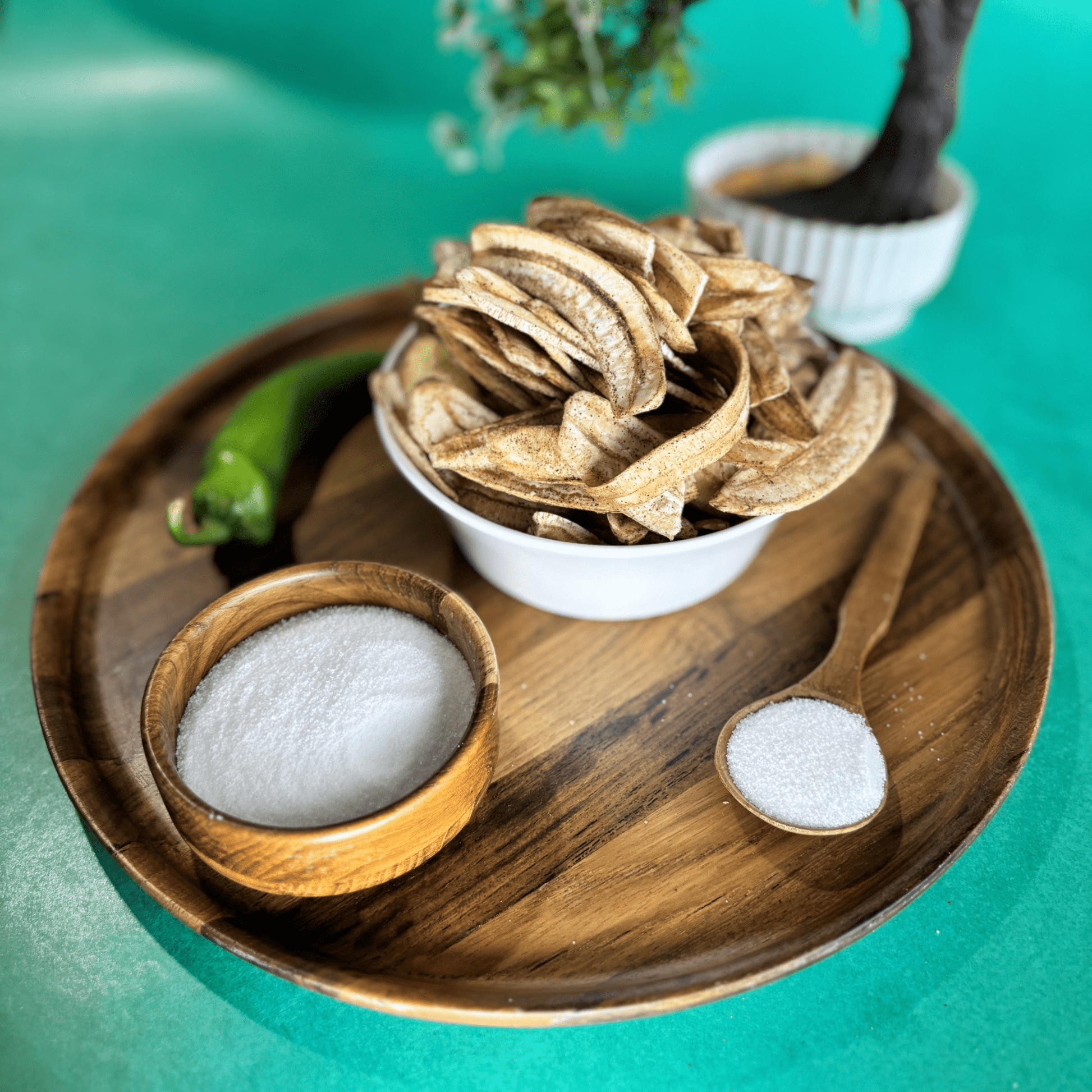 Long Salt & Black Pepper Banana Chips
