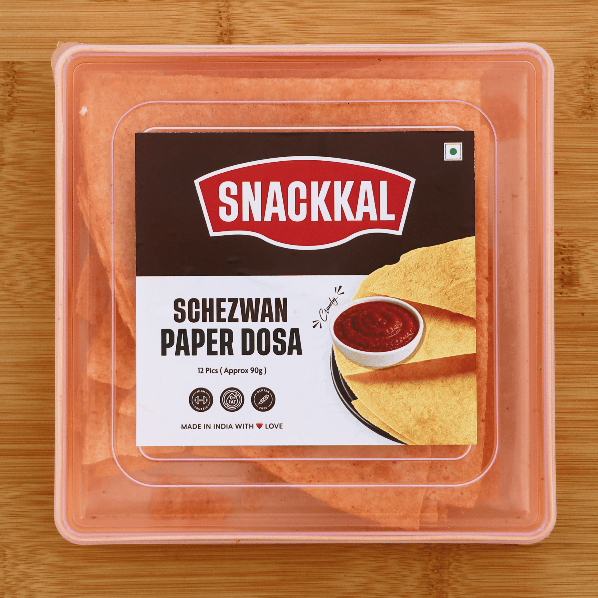Schezwan Paper Dosa