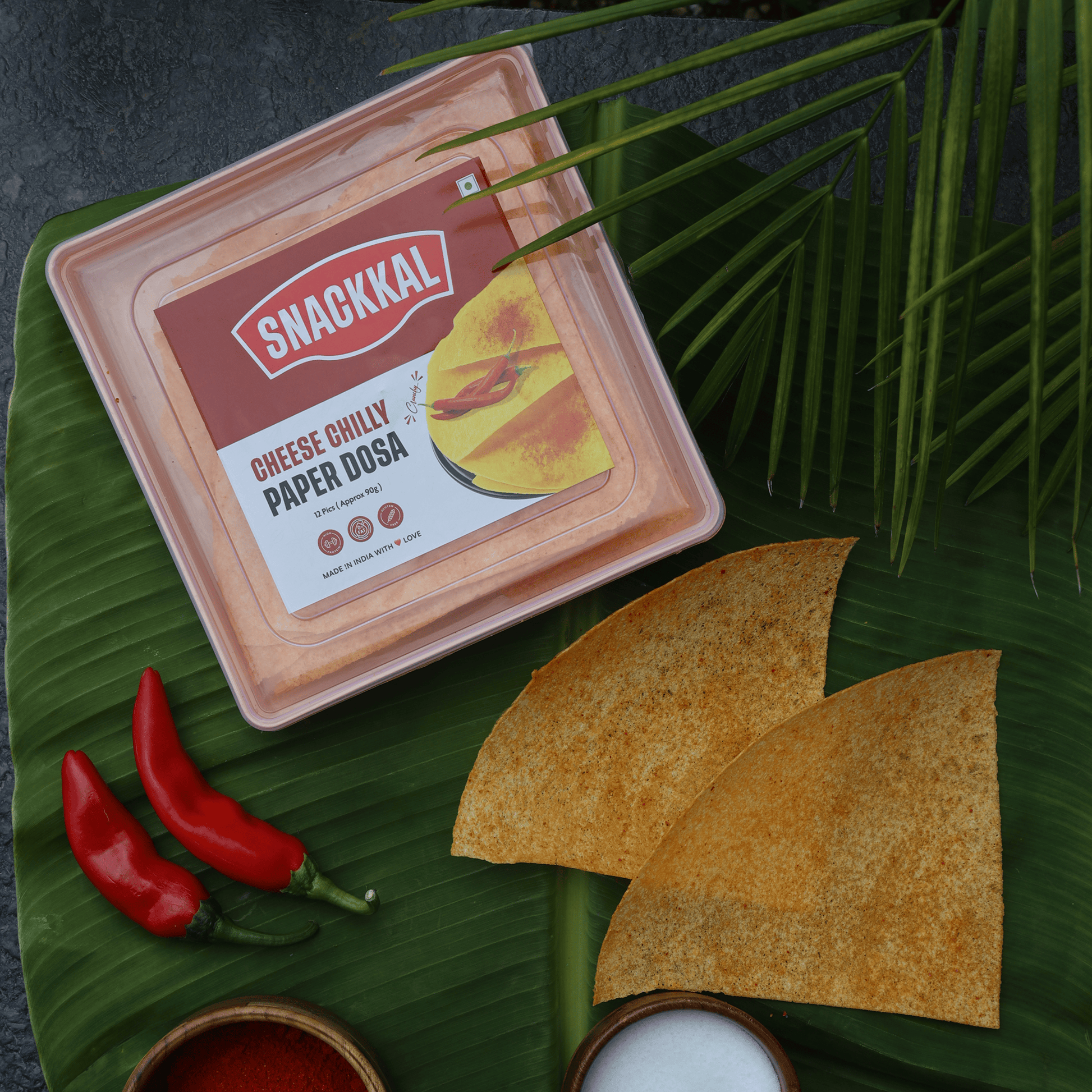 Cheese Chilly Paper Dosa